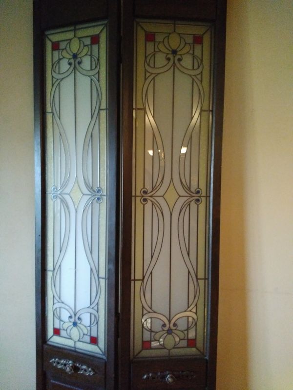 Antique stained glass folding door for Sale in Mesa, AZ OfferUp