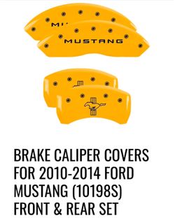 caliper covers 2010-2014 Mustang