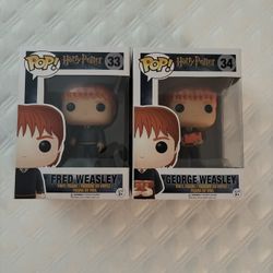 Funko Pop, Fred & George Weasley #33,34, Harry Potter