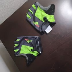 Cycling Gloves Bicycle Gloves Bicycling Gloves Large Green - Half Finger