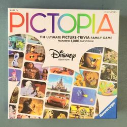 Pictopia Disney Edition by Ravensburger, Picture Trivia Family Game, Age 7+   Xmas