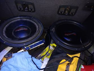 2 American Bass 15" Subs
