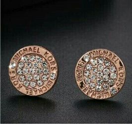 Rose gold mk Earing