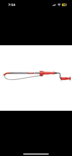 RIDGID K-1 Combination Drain Auger for Urinals and Showers 1.25 to 2 Inch Lines