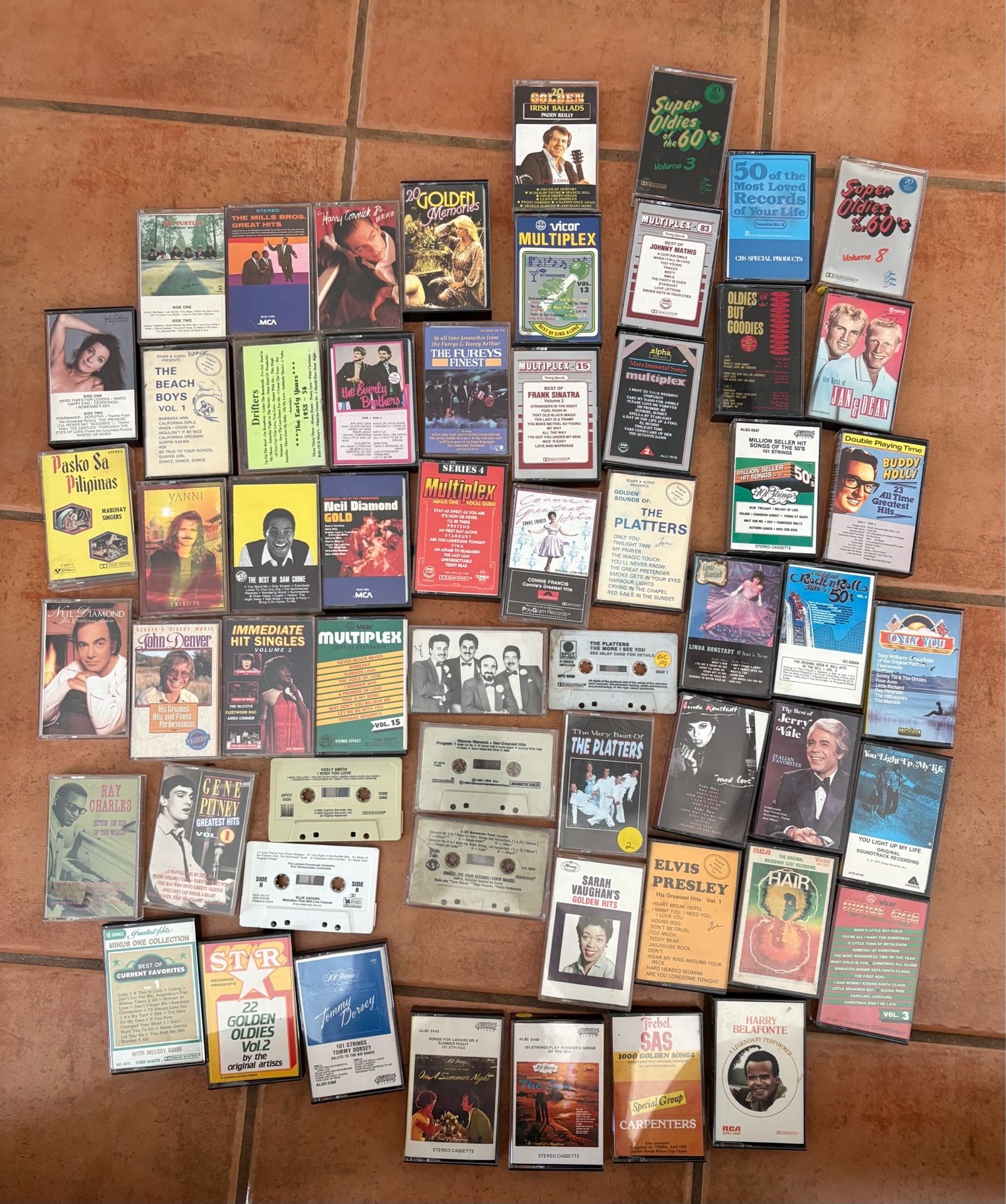 Music Cassette Tapes Collection (selling each individual)