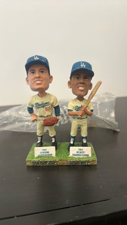 Don Drysdale & Maury Wills 2012 Los Angeles Dodgers Bobblehead