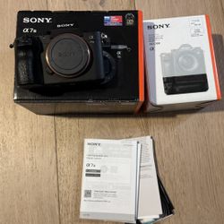 Sony A7iii w Vertical Grip 