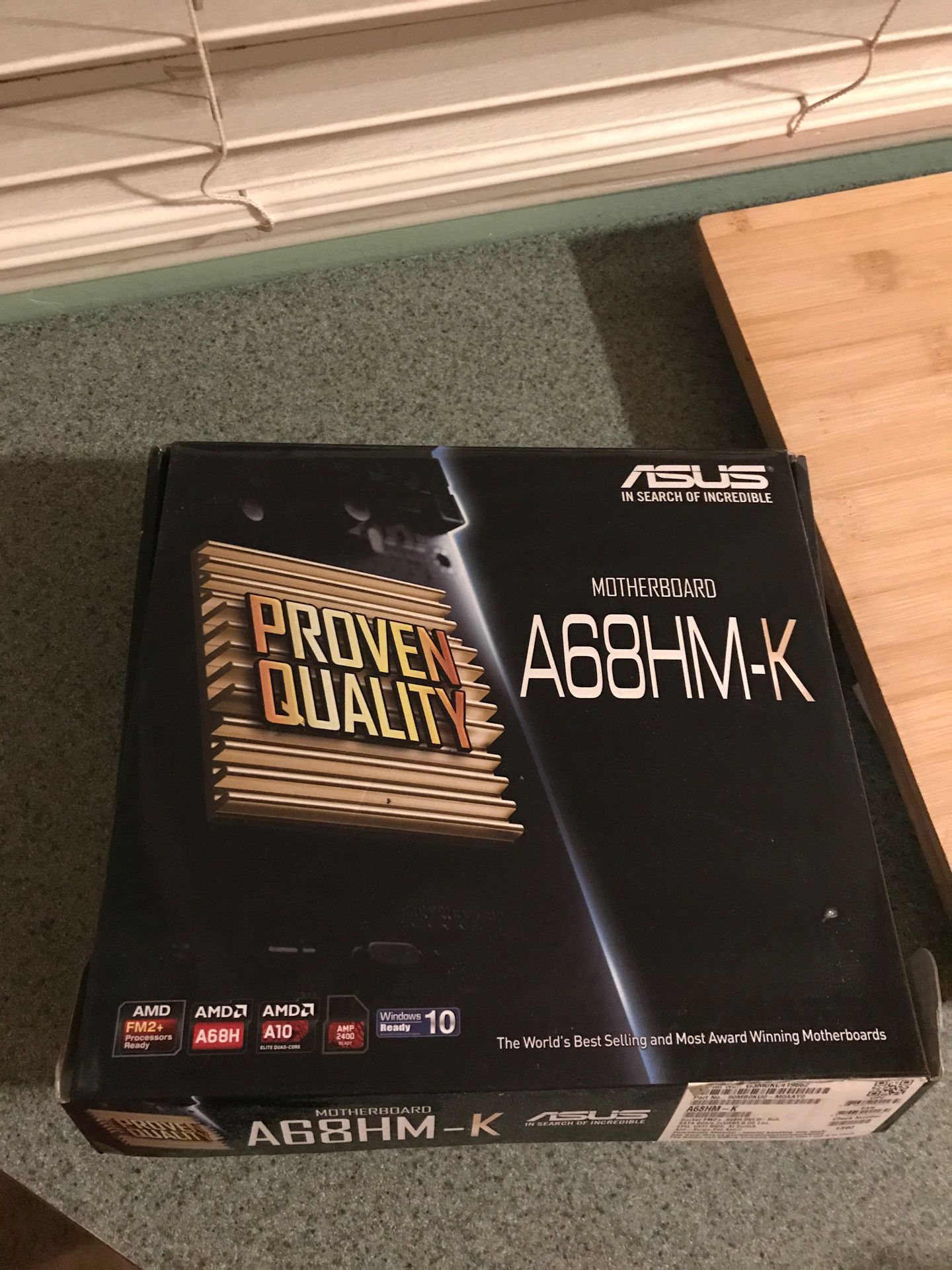 ASUS Motherboard (A68HM-K)