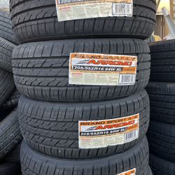 205/55/16 Arroyo  #4 New Tires Mount & Balance // Set De 4 Llantas Nuevas Instaladas Y Balanceadas