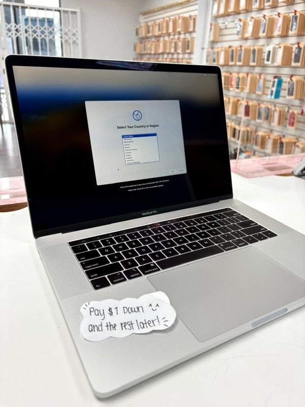 Apple MacBook Air 15 Inch M2 Laptop - Pay $1 To Take It Home Today and pay the rest later.