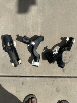 Portable fishing pole holder