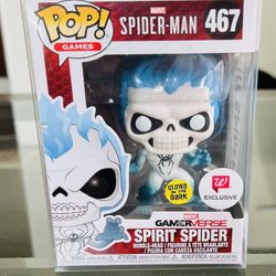 SPRIT SPIDER GLOWS IN THE DARK WALGREENS EXCLUSIVE 