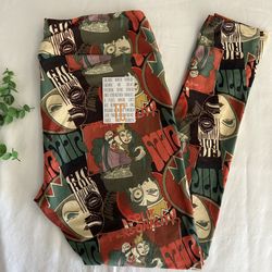 🍎 LLR • Disney Villains EVIL QUEEN “Split Personality” TC Leggings (fits 12-18)