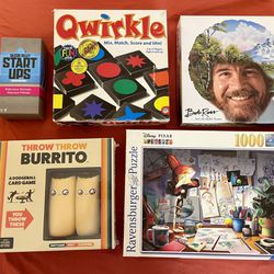 Board Games and Puzzle Lot