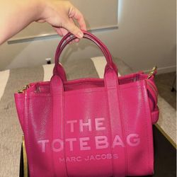 Marc Jacob’s Pink Leather Tote