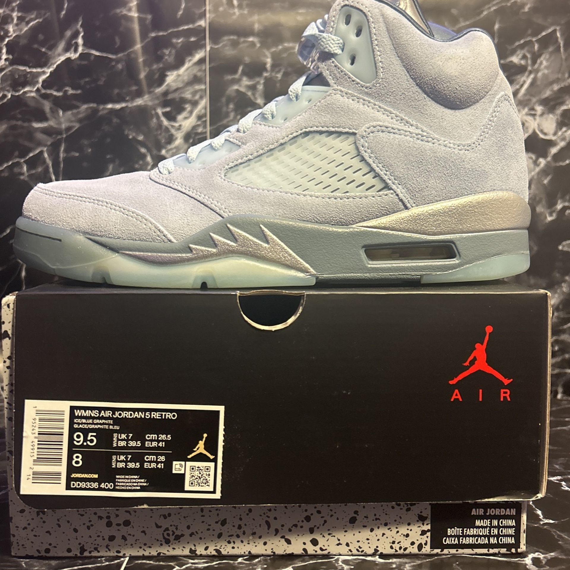 Womens Nike Nike 214 Nike Air Jordan Retro Blue Bird Women's Sz