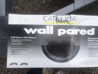 Two NIB Wall Sconce Light Fixtures
