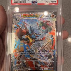2025 Pokemon Meg En-mega Evolution 179 Mega Lucario Ex Special Illustration Rare PSA 9