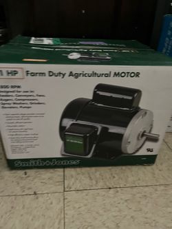 Smith+Jones 1 HP Farm Duty Agricultural Motor