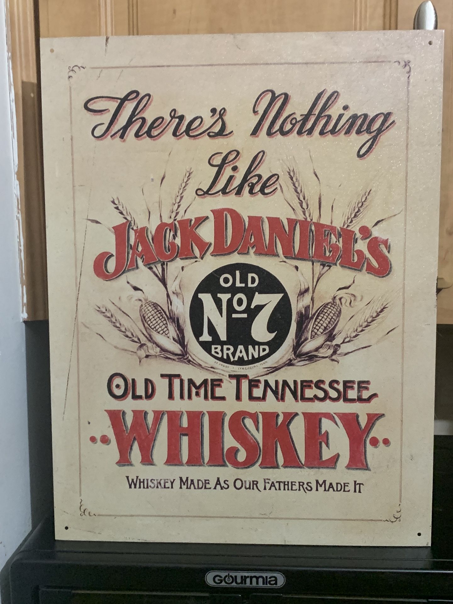 Jack Daniel’ s Tin Reproduction Sign