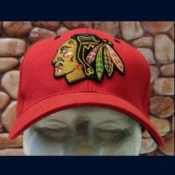 Chicago Blackhawks Size M/L Zephyr Stretch-Fit Hat (NW/OT) UNWORN! IMMACULATE CONDITION!👀🤯Please Read Description.