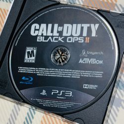 Call of Duty Black Ops II 2 (Sony PlayStation 3, 2012) Disc Only Tested/Works
