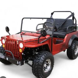 Brand New 125cc Jeep Go Carts With Reverse.