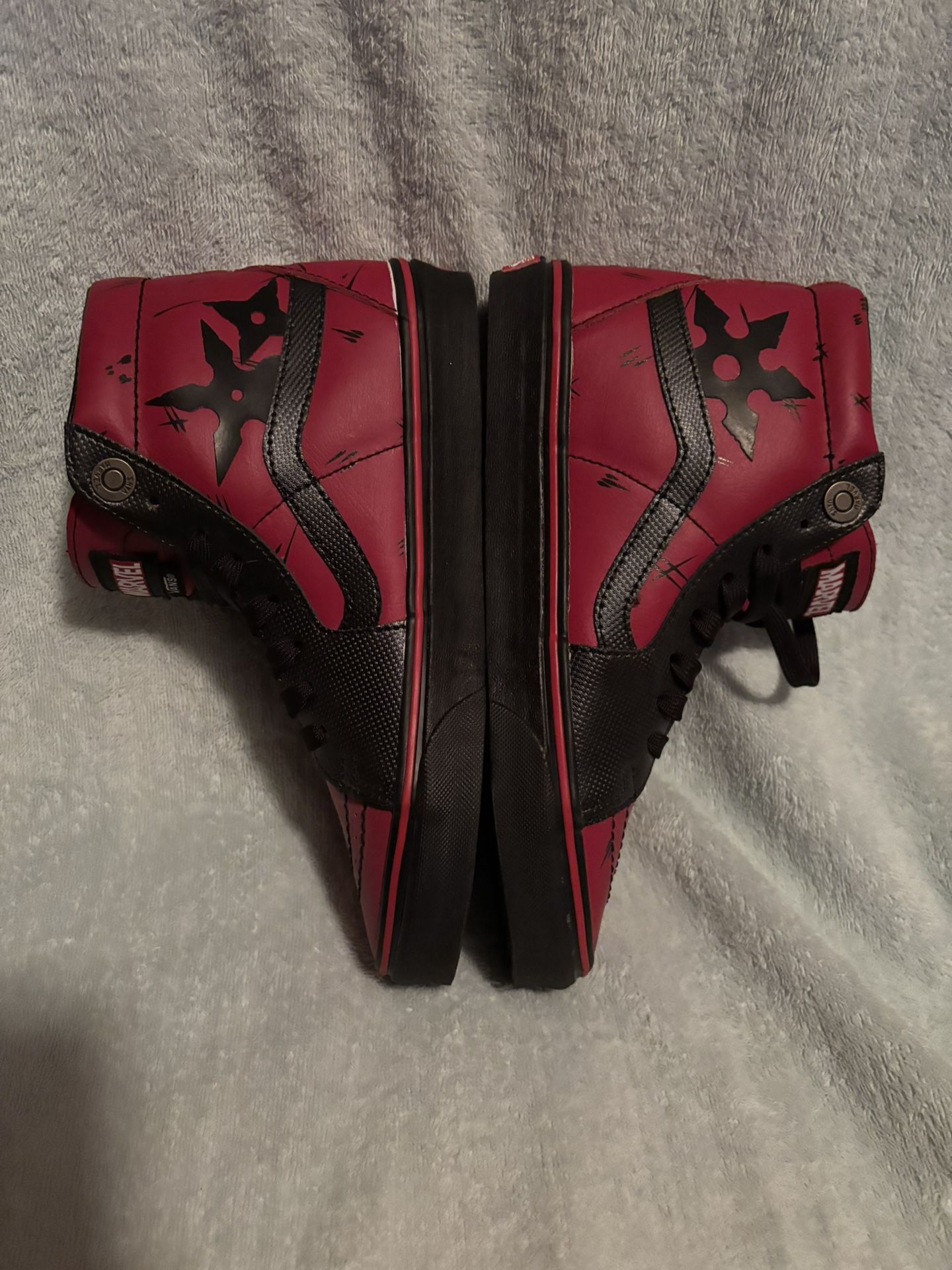 Vans X Marvel Deadpool Red & Black (Open To Offers)