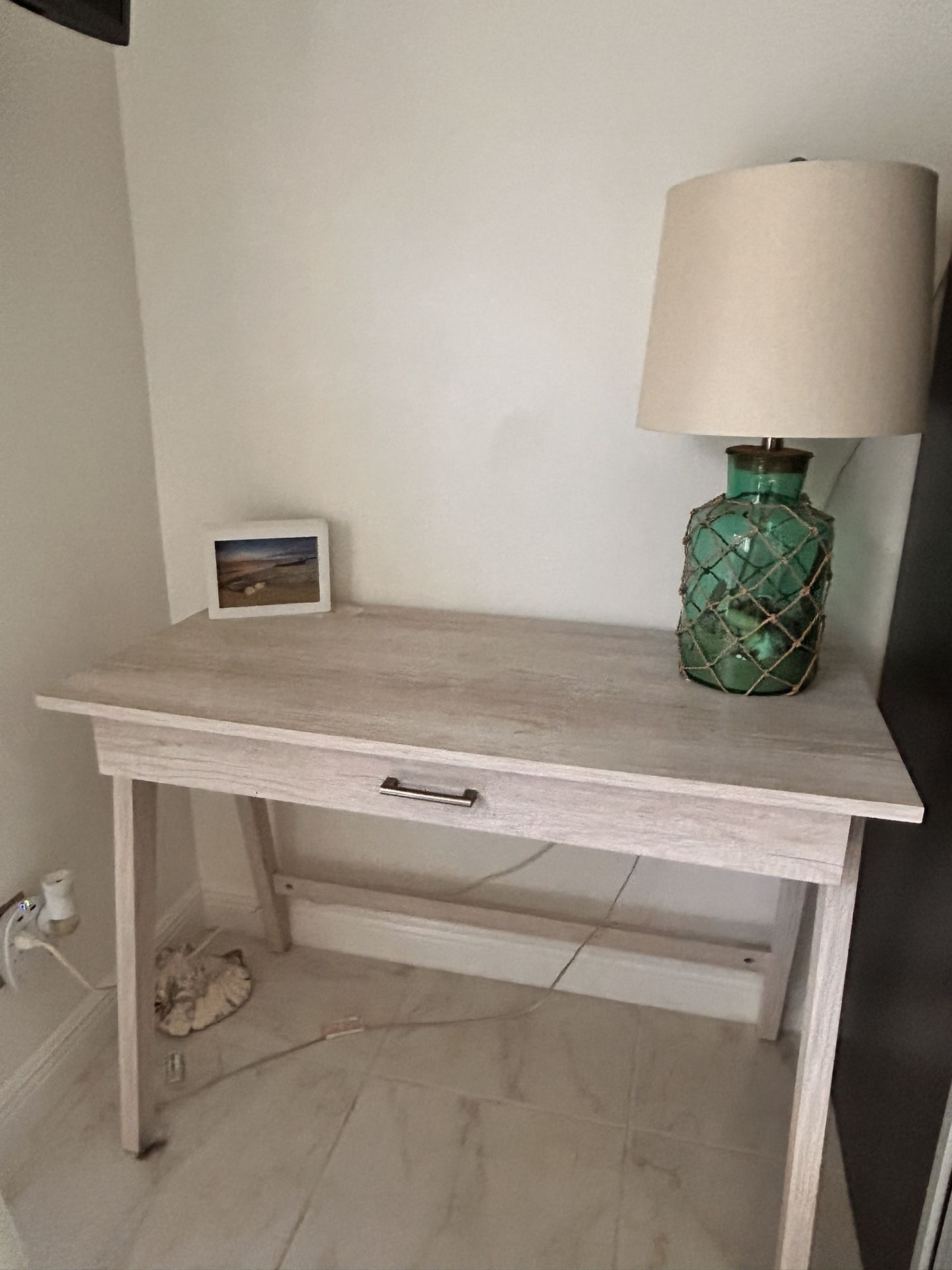 Rustic Light Wood Desk