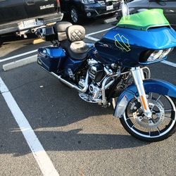 Neon Green Road Glide Windshield 