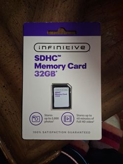 Infinitive SDHC Memory Card