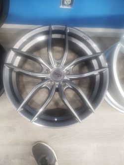 20" Niche gunmetal wheels 5x4.5 5x108