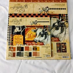 Graphic 45 Vol.6, 2020 - Farmhouse Collection!