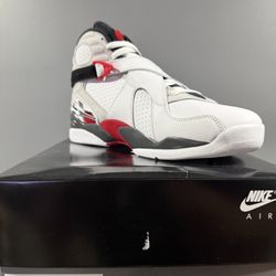 Jordan 8 Retro White True Red (2025)