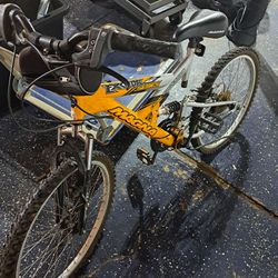 Yellow Magna Exitor Series Mountain Bike 26"