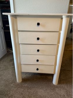 Wood dresser and nightstand