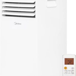 Midea 6,000 BTU ASHRAE (5,000 BTU SACC) Portable Air Conditioner, Cools up to 150 Sq. Ft., with Dehu