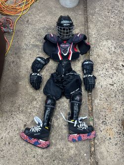 Youth hockey equipment