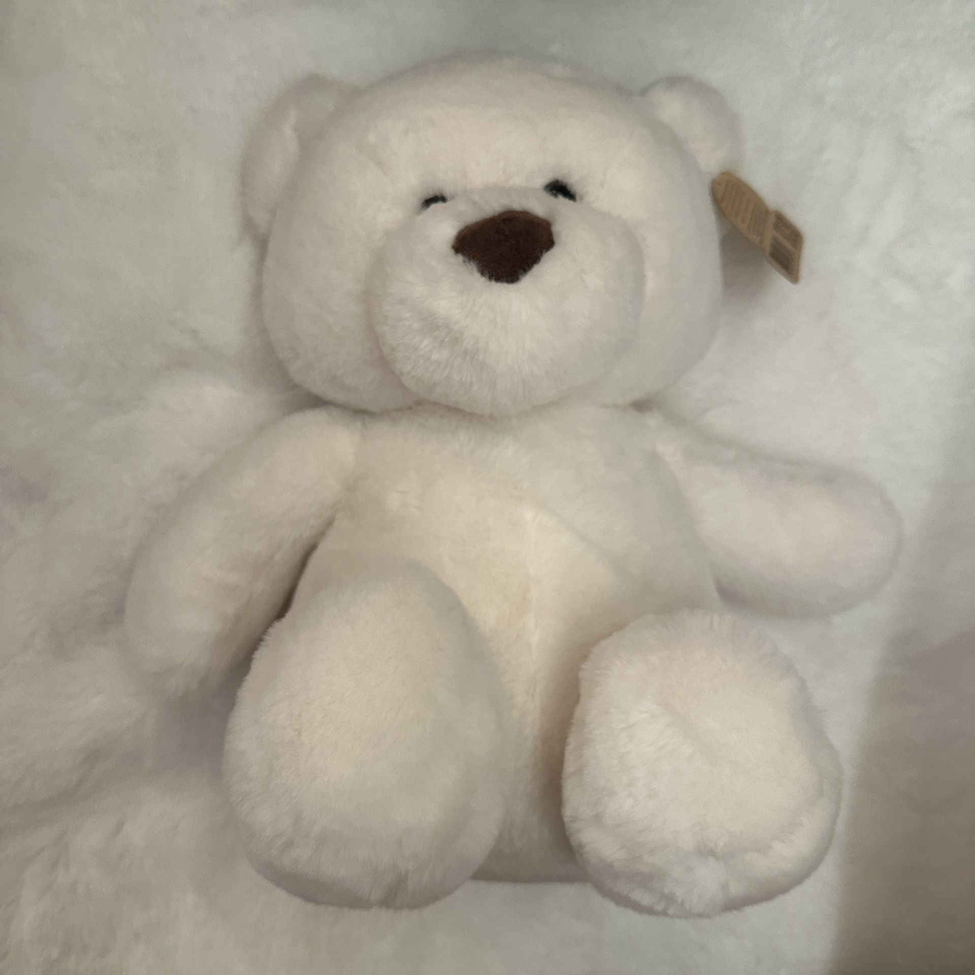 White Teddy Bear 13inches