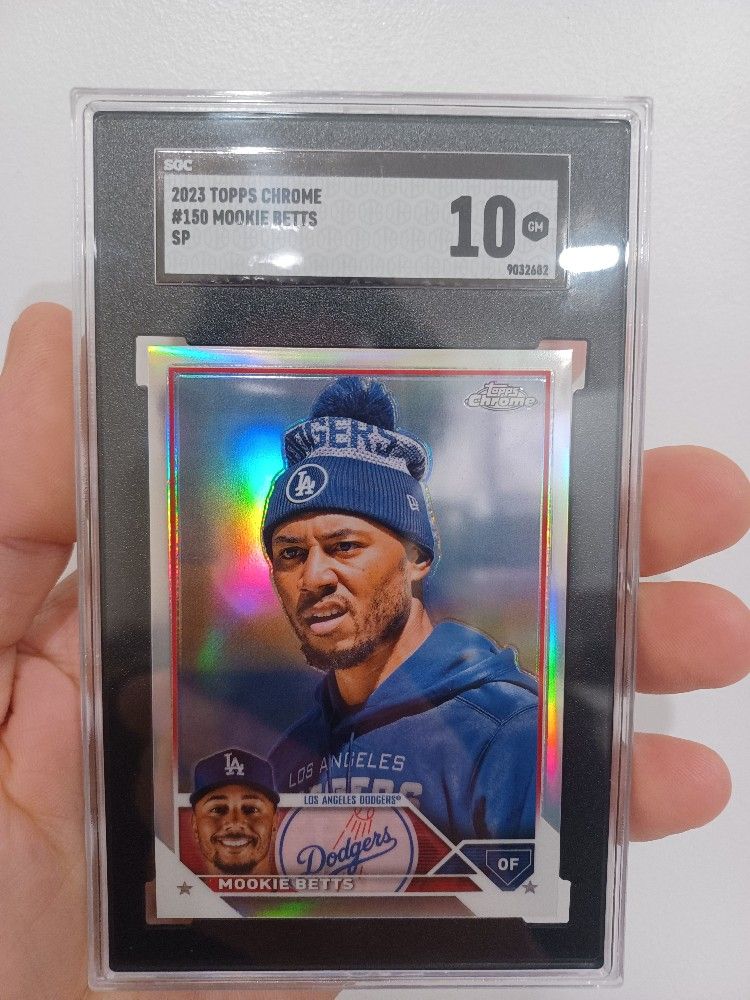 2023 Topps Chrome Mookie Betts Sp Sgc10