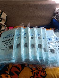 TotalDry Underpads - 80 Pads
