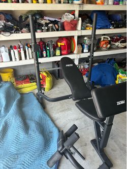 Olympic Weight Bench with Legs Preacher Curls, Inclines, Declines