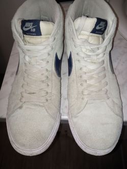 UsedZoom Blazer SB Mid  White Court BlueSize 9