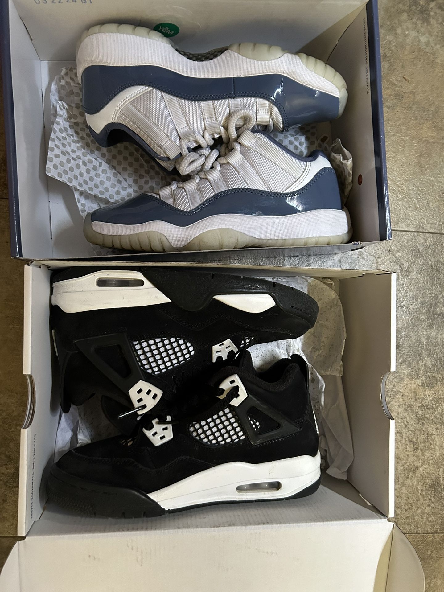 Retro Jordan 4’s & Retro Jordan Low 11’s