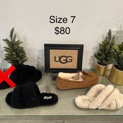 New: UGG SLIPPERS SIZE 7 & 8