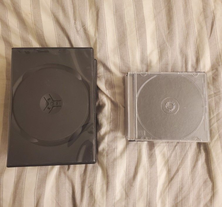 Empty CD DVD Cases All For $5