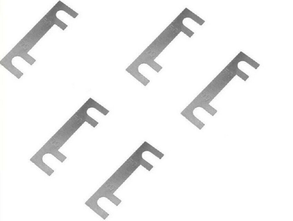 (5 Pieces) Strip Fuse Link 30 40 50 60 80 100 Amp Fuses for MERCEDES AUDI VW BMW DIEAEL GLOW PLUG AUTOMOTIVE FUSES CAR