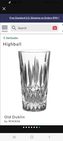 Mikasa Old Dublin Glasses/ Set Of 4