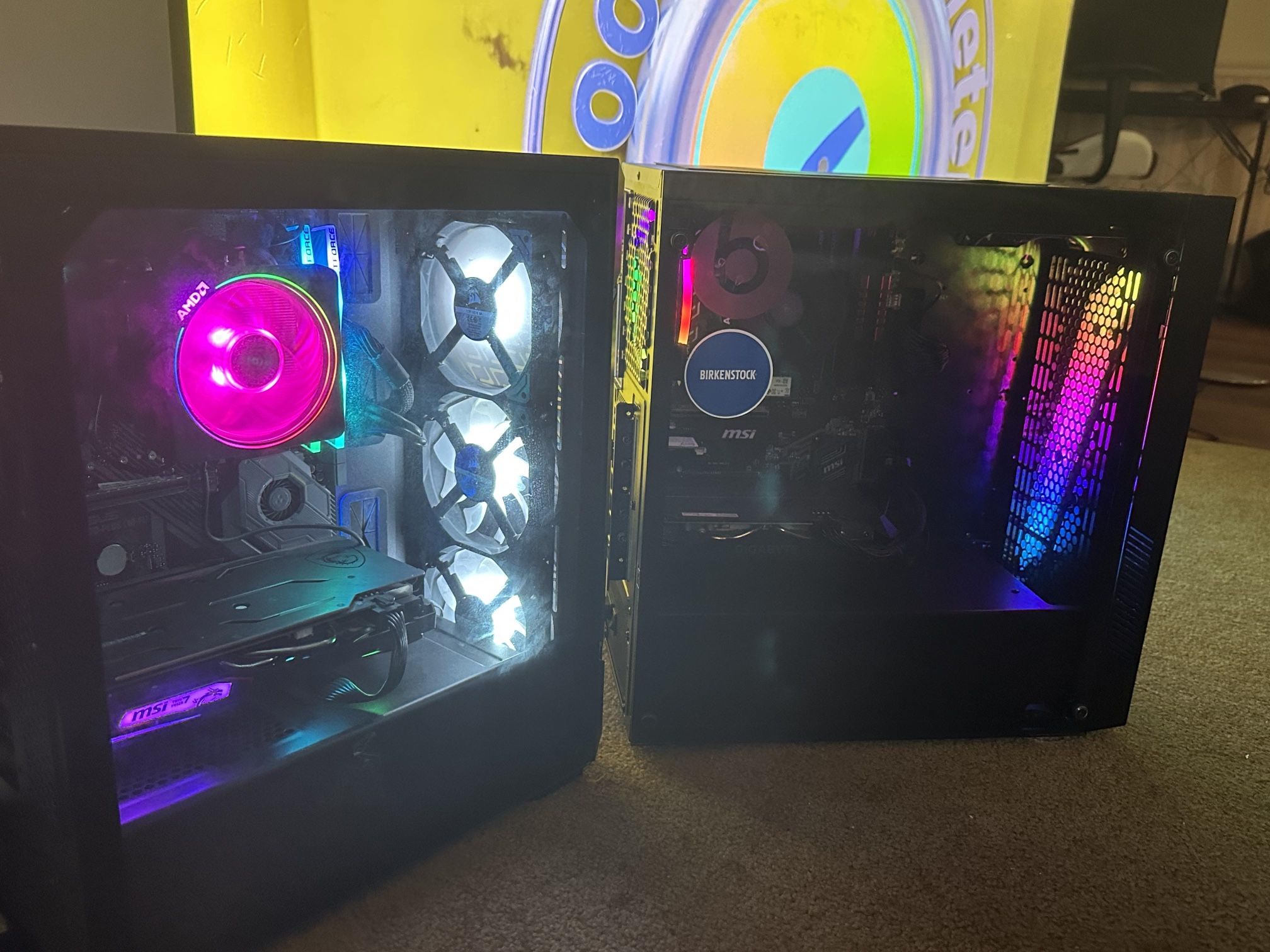 Two Gaming Pcs