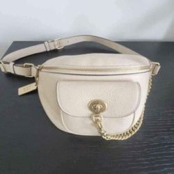 Authentic Limited Edition Leather Coach x Jennifer Lopez Crossbody Beltbag Sling Handbag Tote Purse] 